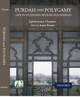 Purdah and Polygamy by Iqbalunnisa Hussain, edited by Jessica Berman
